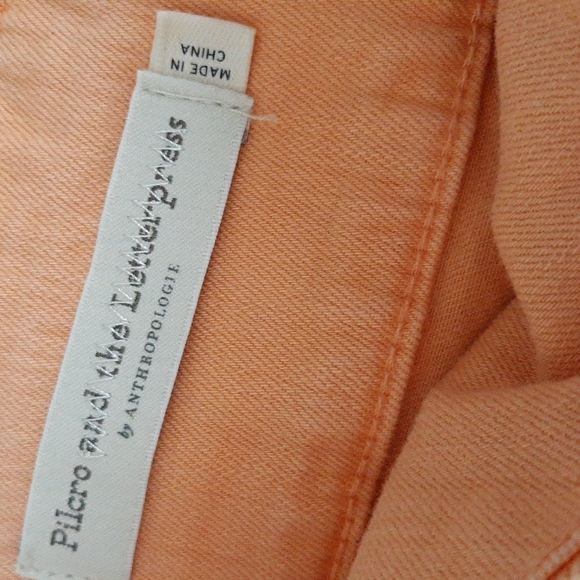 Pilcro and the Letterpress By Anthropologie High-Rise Flare Size 31 Crop Pants - Picture 7 of 15